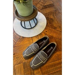 Square Toe Patterned Loafer